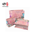 Paper with fully printed color laminated shopping tote bag